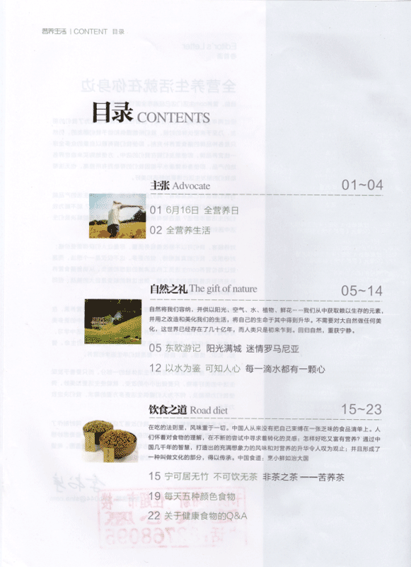 設計技巧之目錄設計